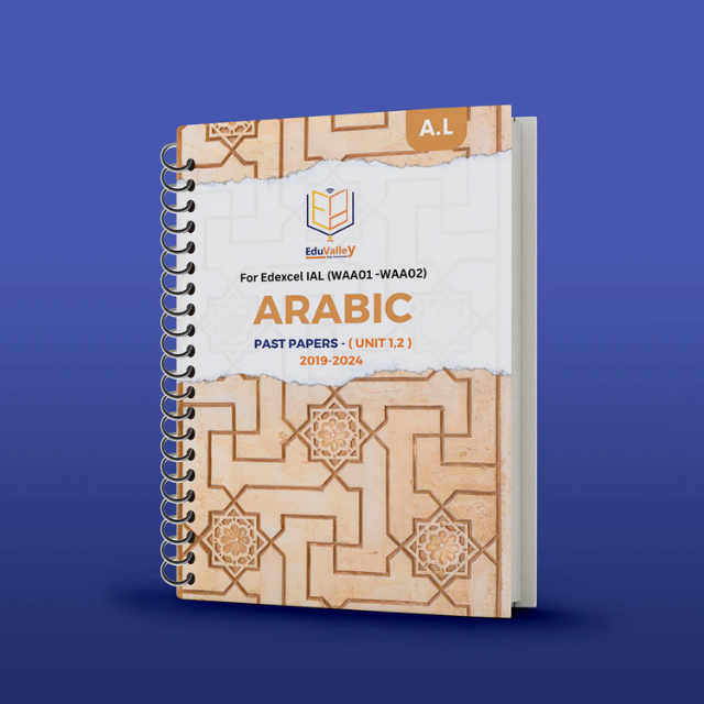 Edexcel A.L Arabic (WAA01) P.P Unit: 1,2 From 19-24.